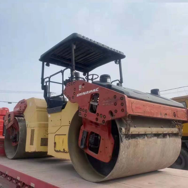 used DYNA PAC (CC524HF) 6 ton hydraulic ground compact construction machine vibratory road roller compactor