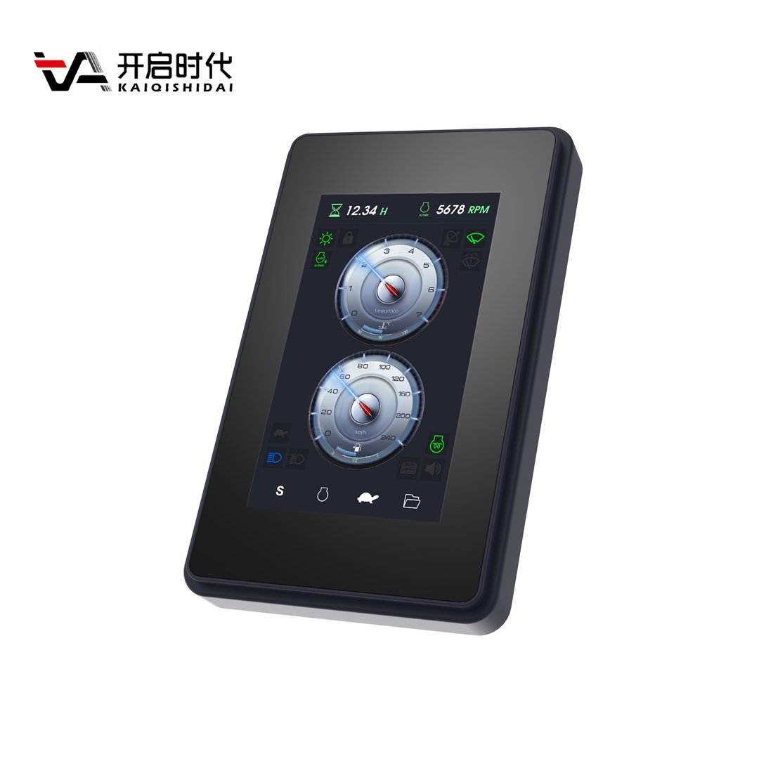 Plc Controller For Agriculture Automation Flat Construction Machinery Industrial Display Capacitive Touch Monitor