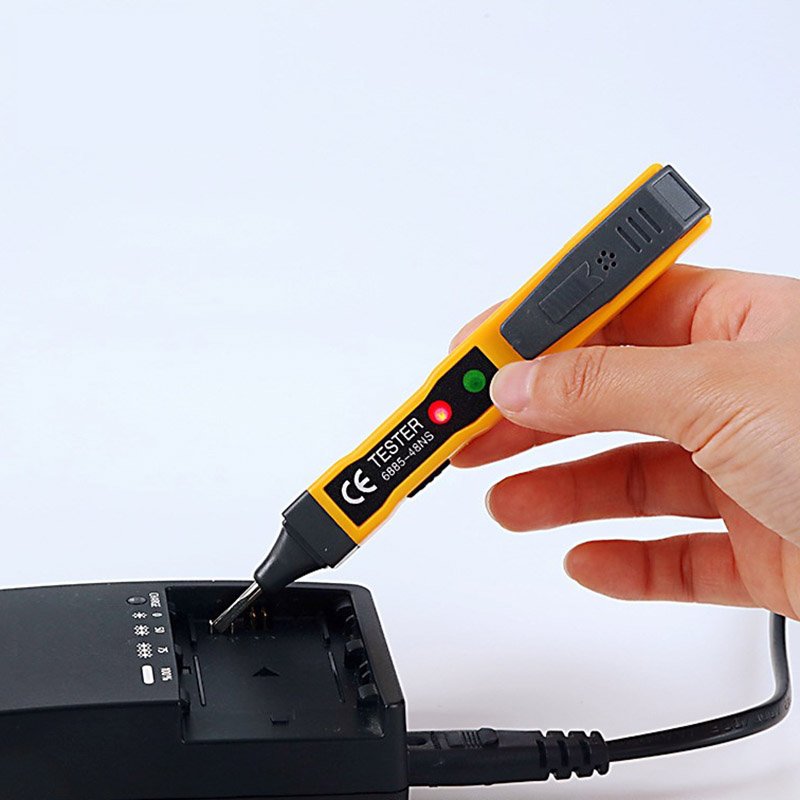 Electric voltage tester battery current Non contact AC/DC voltage detector electrical circuit tester Led test pencils