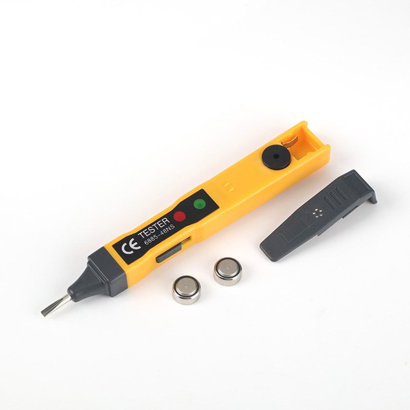 Electric voltage tester battery current Non contact AC/DC voltage detector electrical circuit tester Led test pencils