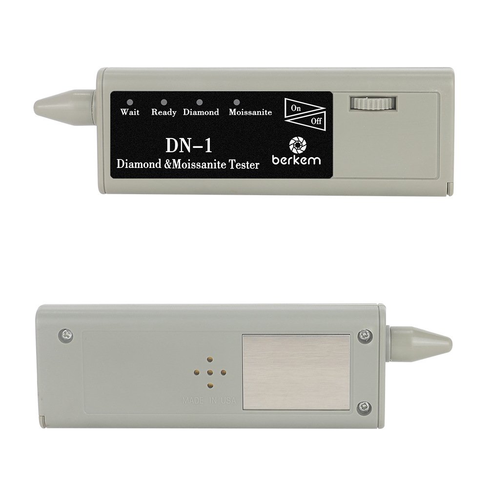 2-in-1 Thermal Conductivity Meter Diamond Measuring Pen New Gemstone Identification Tool Machine Battery Use Moissanite Detector