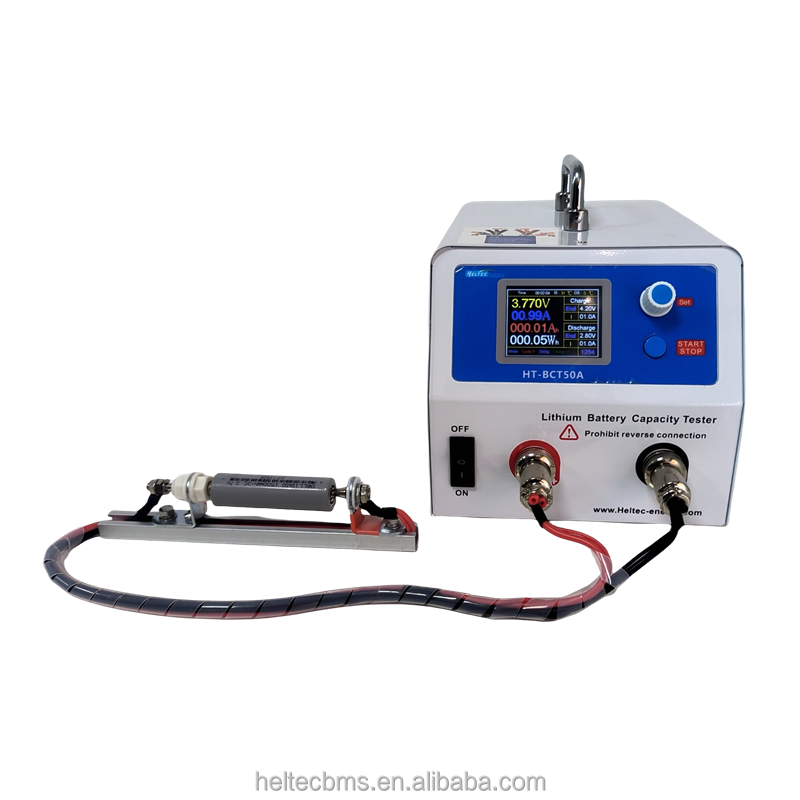 Lithium Battery Capacity Tester LiFePO4 High Current 50A Power 18650 Lithium Battery Capacity Tester Module Display Meter