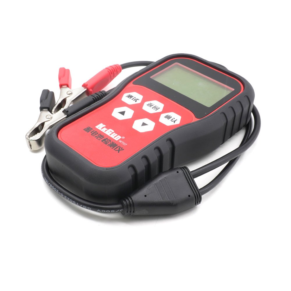 WT07 New Automobile Battery Tester Internal Resistance Life Battery Current Capacity Test Instrument