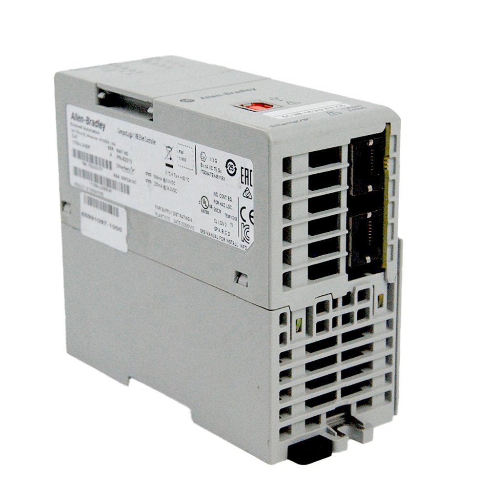 NEW 1769-L36ERM AB PLC CompactLogix 5370 L3 Controllers 16 I/O Expansion 32 Ethernet IP Nodes 1769-l36erm