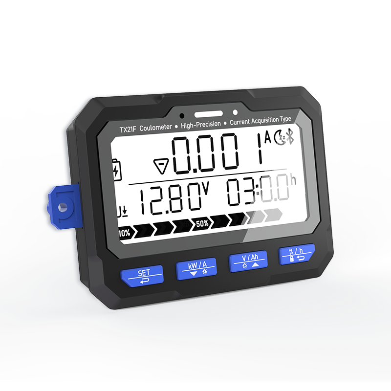 TX21 8-120V 0-75A LCD Electrical Instruments Tester Bluetooth Current Battery Monitor Charge/Discharge Level Capacity Indicator