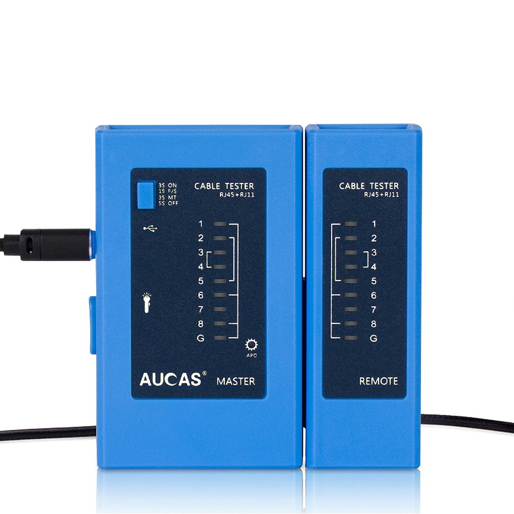 High Quality RJ45 Network Cable RJ11 Telephone Cable, BNC Cable Tester with Led Light Display