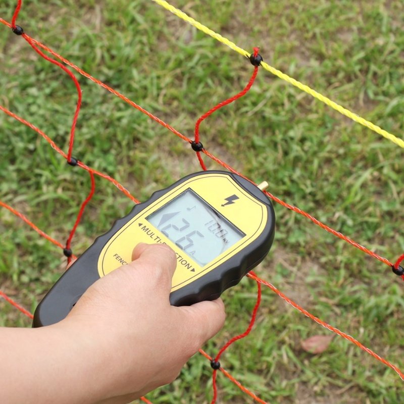 waterproof 15000V electric fence tester digital lcd electric fence tester