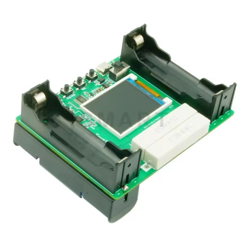 SM Type-C LCD Display Battery Capacity Tester MAh MWh Lithium Digital Battery Power Detector Module 18650 Battery Tester