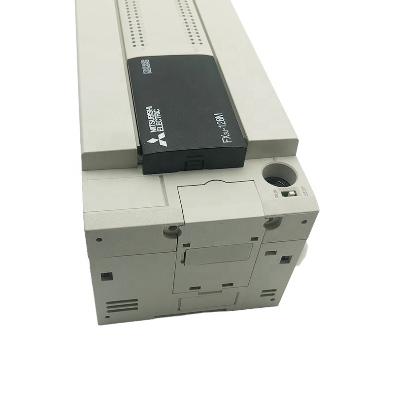 Mitsubishi Electric FX3U128MRES-A PLC PAC Controller Base Unit with 64 AC 100-240V Inputs 64 DC 24V Relay Outputs