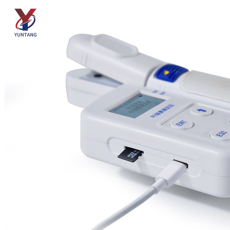 High Precision 16GB Memory Digital Portable Chlorophyll Content Meter Plant Tester Analyzer Plant Chlorophyll Detector