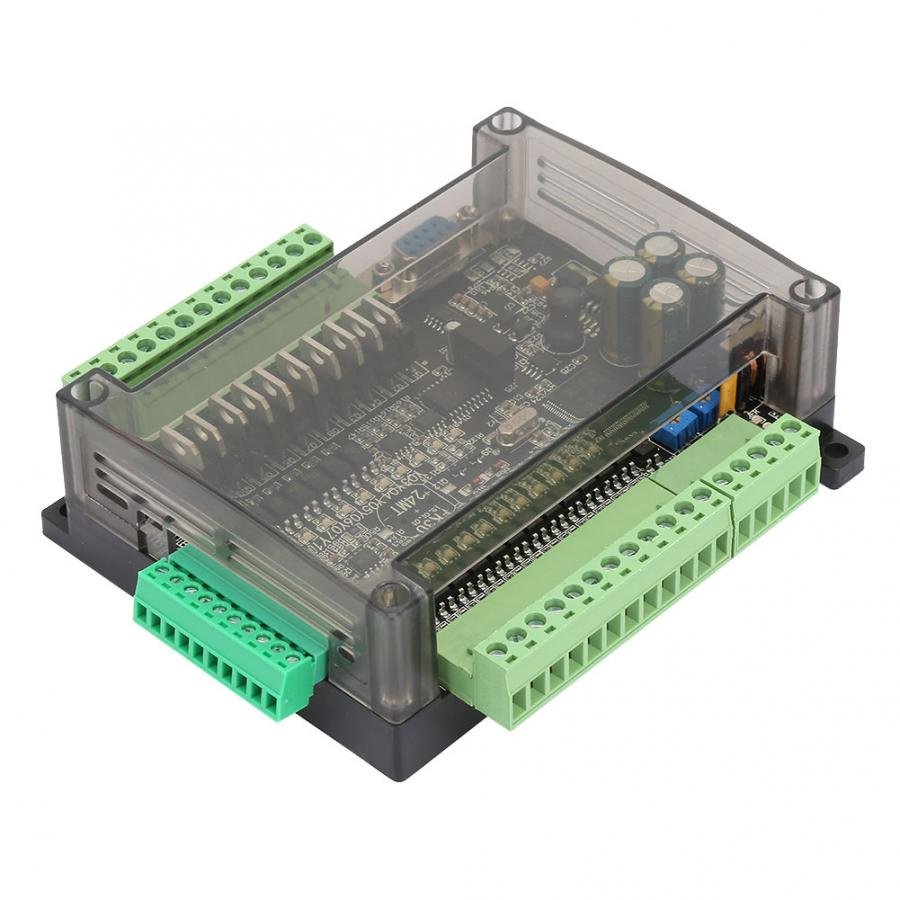 FX3U-24MR FX3U-24MT PLC industrial control board 14 input 10 output 6AD 2DA with 485 communication and RTC