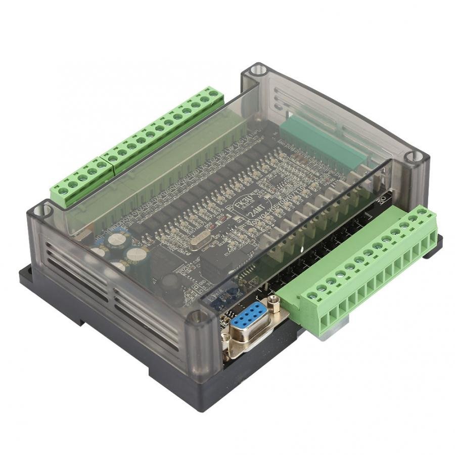 FX3U-24MR FX3U-24MT PLC industrial control board 14 input 10 output 6AD 2DA with 485 communication and RTC
