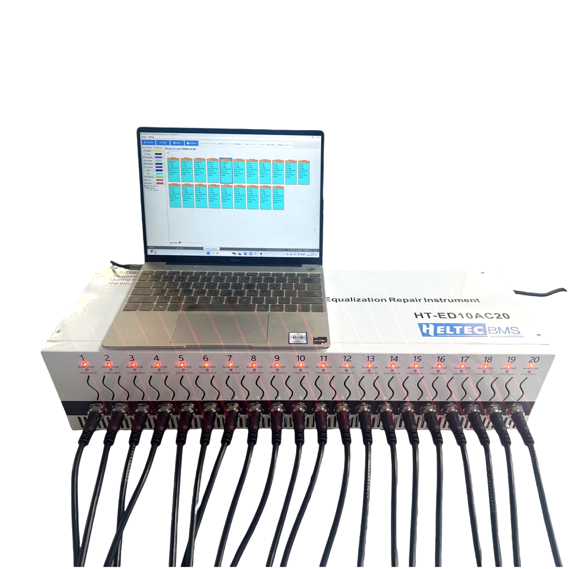 6/8/20 Channels Battery Charge Discharge Tester NiMH Lead acid Lithium battery Capacity Resistance Voltage Analyze Equalizer