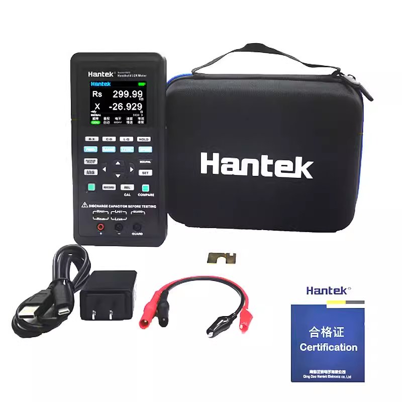 Hantek 1832C Handheld LCR Meter LCR High Tester Inductance Capacitance Resistance Tester