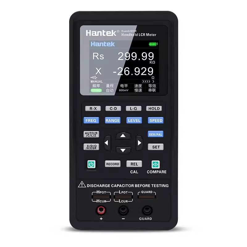 Hantek 1832C Handheld LCR Meter LCR High Tester Inductance Capacitance Resistance Tester