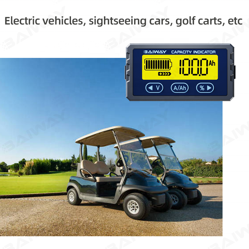 High Precision Battery Charge And Discharge battery Level Indicator battery Monitor Capacity tester BW-TY23 80V50A