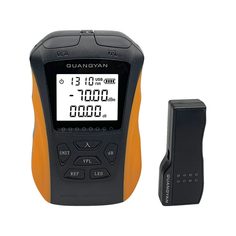 Multi Function Rechargeable Lithium Battery Opm VFL OPM Power Meter Fiber Optical Optic Power Meter G8 5 in 1 with 5KM 10KM FTTH