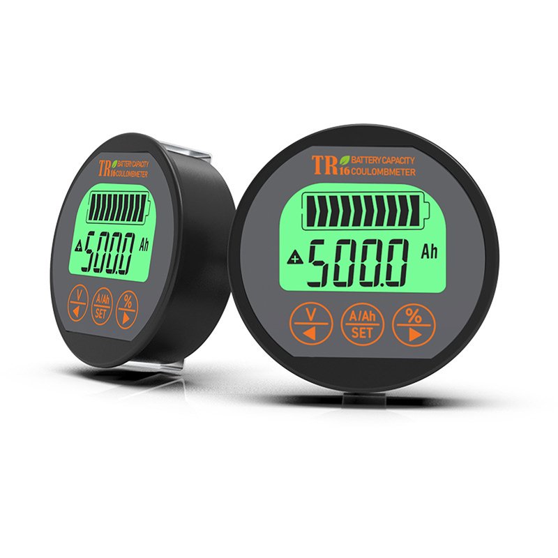 TR16H coulomb meter power display meter electric vehicle lithium iron phosphate battery capacity tester