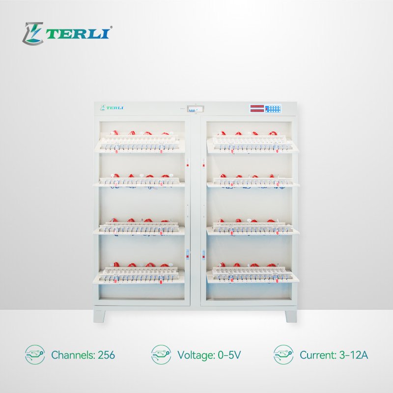 Cylindrical Lithium Battery Tester Battery Charging Capacity Cell Grading Machine 18650 to 32140 Cell