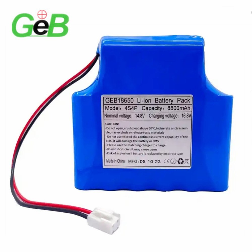 Lithium ion Battery 18650 4S4P 14.4V 14.8V 12000mah 14Ah 10400mAh 10Ah Rechargeable Li ion Battery for Electric Medical Monitor