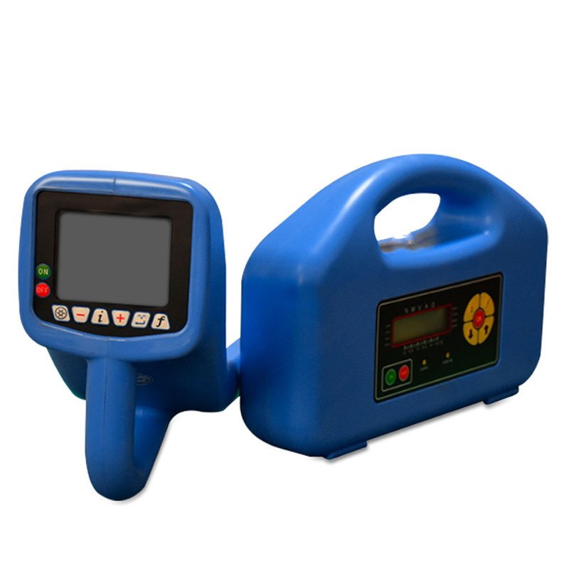 Underground Pipeline Locator Direction Depth and Position Detector with Cable Output and Battery Operation for Machine Testing