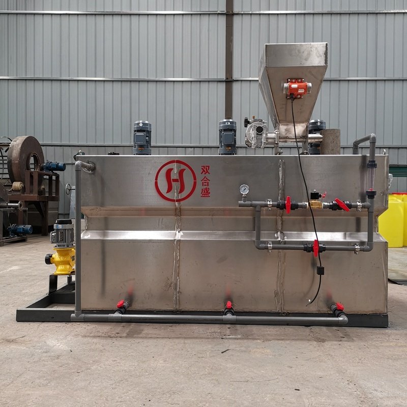 Customized Automatic Power Dose Tank Chemical Dosing Machine SS 304 316 PAM PAC Injection Polymer Dosing Device