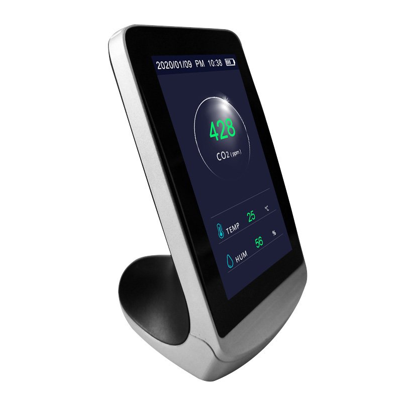 Air quality monitor CO2 measure air meter CO2 alarm NDIR infrared carbon dioxide meter CO2 tester air quality monitoring system
