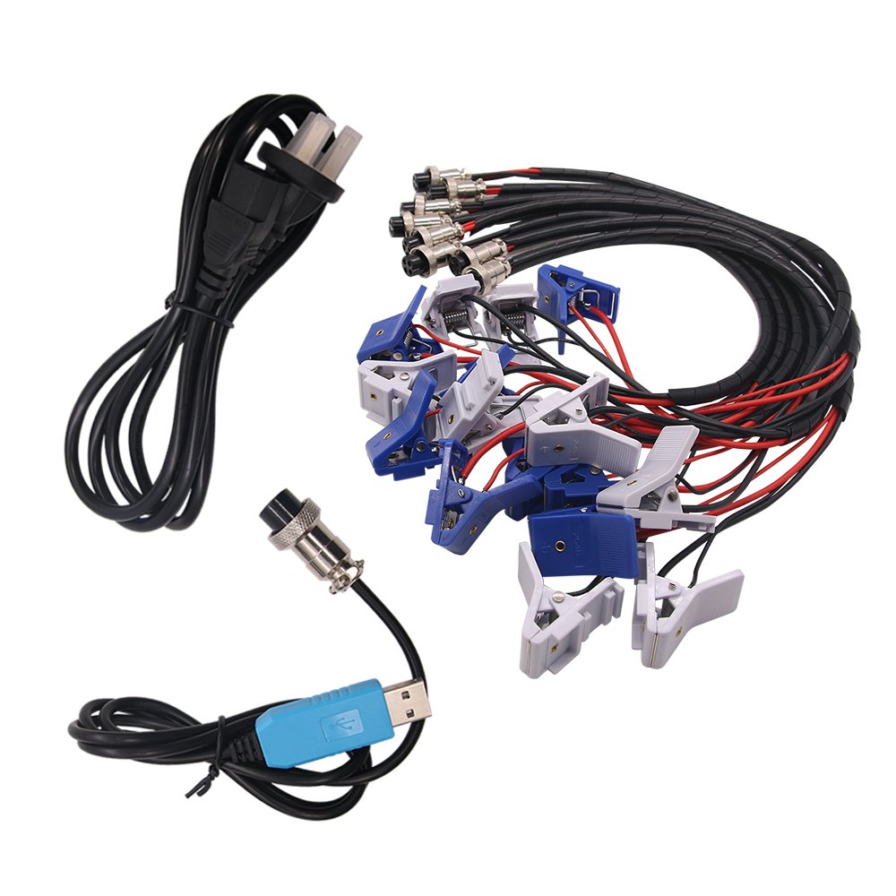 EBC-X 8-channel 10A Charge 10A 4.5V Discharge Battery Split Cabinet/ Lithium Battery Capacity Tester