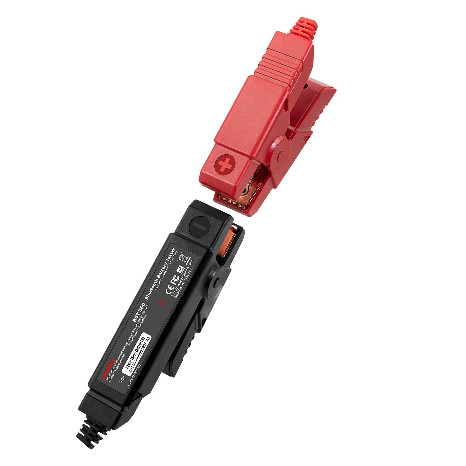 LAUNCH BST-360 BT Battery Test Clip Analyzer 6V 12V 2000CCA BST360 Voltage tester for x431 device Adnroid/IOS