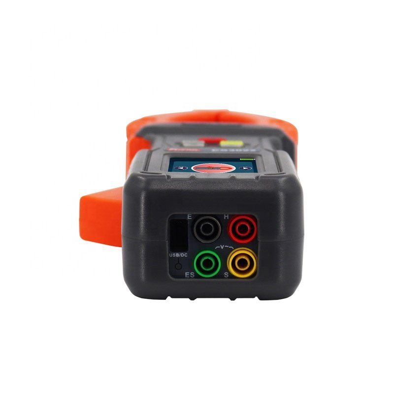 updated version FUZRR ES3022E Clamp Earth Resistance Tester Digital Clamp Earth Resistivity Meter Instruments