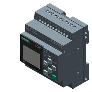 1 PLC LOGO! 8, 12/24RCE, Basic module with Display PLC Programmable Controller Module 6ED1052-1MD08-0BA1