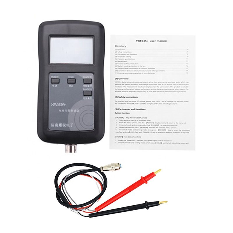 Luyuan High Accuracy Fast Test YR1035+ Lithium lifepo4 LFP Battery/Cell Internal Resistance&Voltage Tester