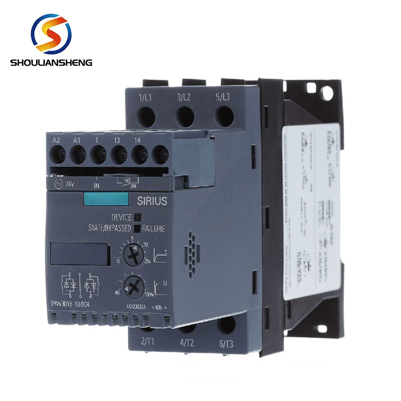 High quality Industrial automation plc pac dedicated controllers with 3RW3018-1BB04 plc logic programming controller