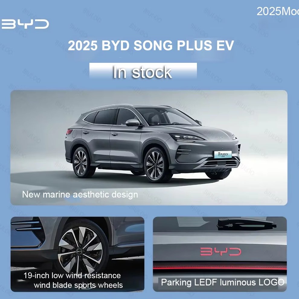 In Stock 2025 Byd Song plus EV 605km Car Electr best Electric Car Neta cheap BYD Song Plus EV Electric Car