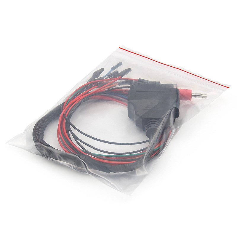 OBD 2 16pin Diagnostic ECU Bench Pinout MPPS V21 Breakout Tricore Cable With 12V Switch For Car Diagnostic Tool