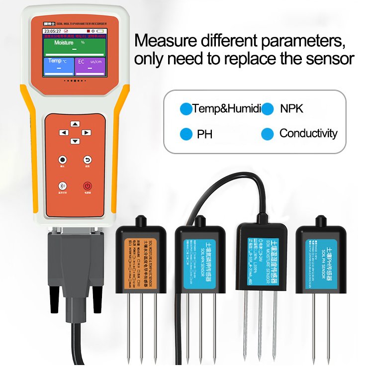 Handheld Soil Nutrient Aanalyzer Testing Kit Smart Agriculture Sensors Soil Quality Tester