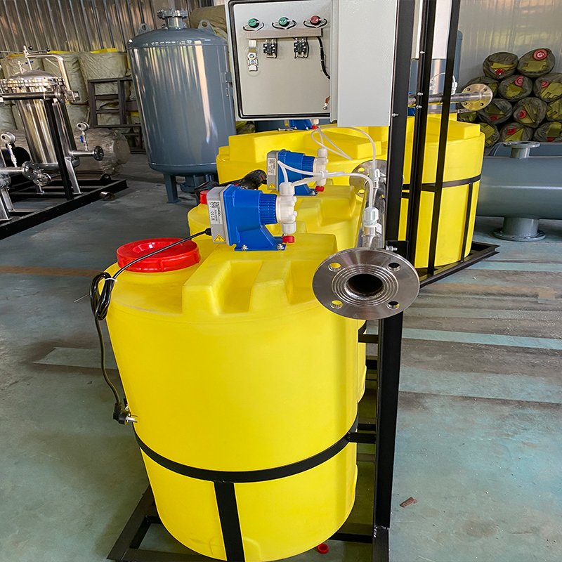 Chemical dosing system pH adjust system Automatic chlorine dosing system for water treatment pH control cabinet PAC PAM