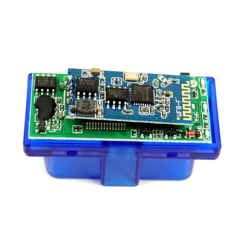Automotive scanner diagnostics for all cars, ELM327 Bluetooth PIC18F25K80 chip V1.5 Automotive Troubleshooter dual board OBD2