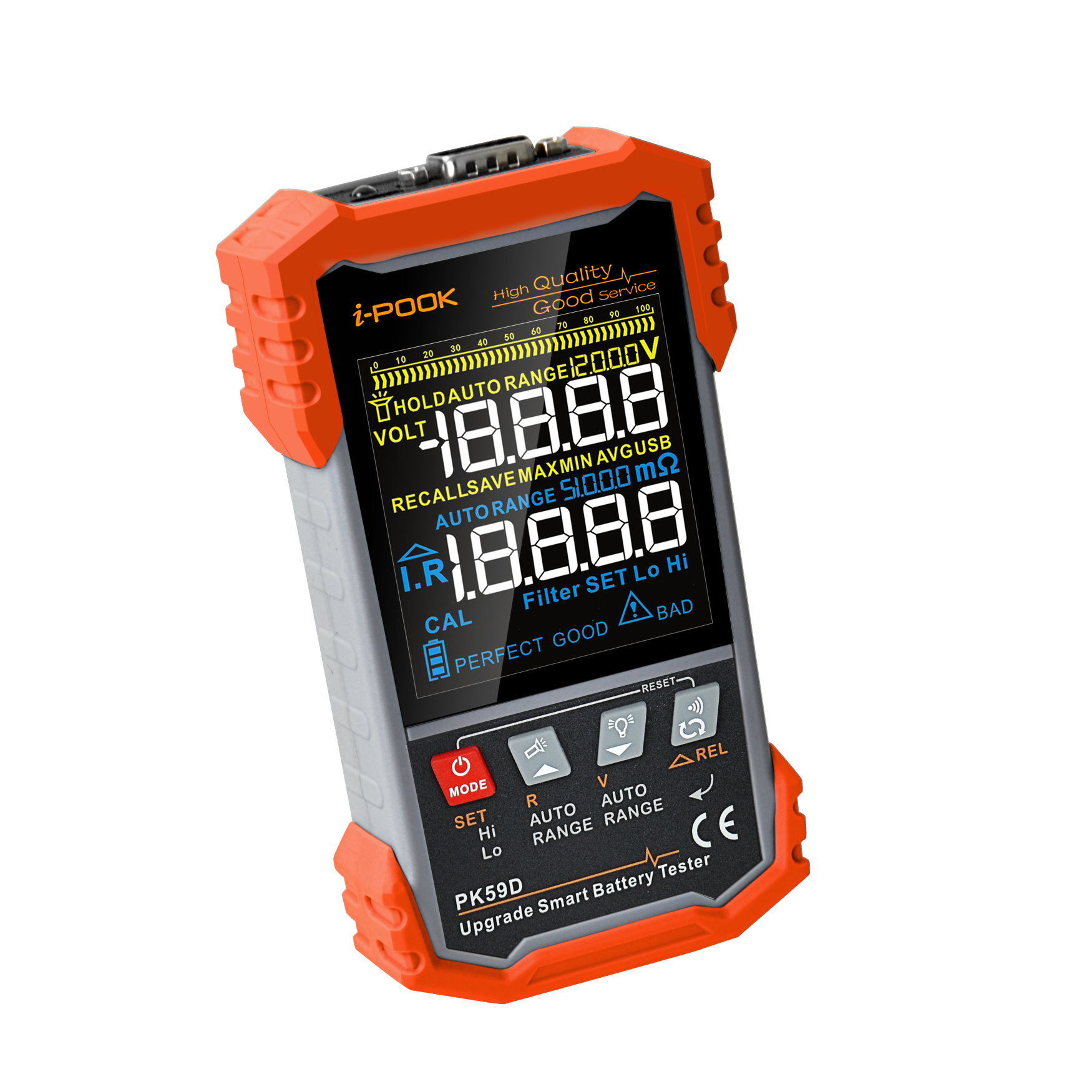RTS resistance meter discharge capacity tester internal resistance tester high current lithium battery capacity tester