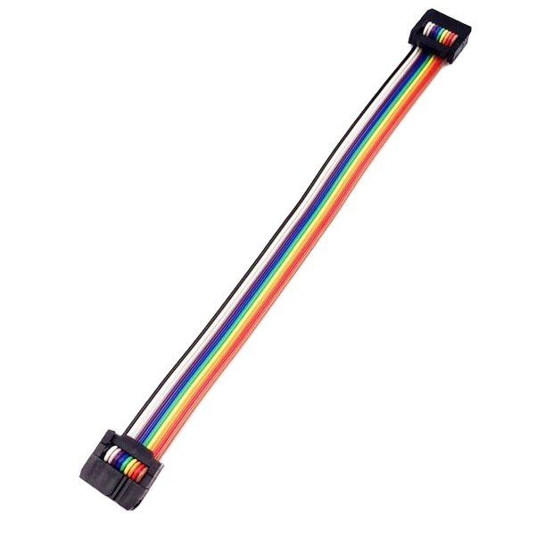 UL2651 28awg Rehearsal wire 1.27mm pitch 10p 14p color wire pressure 2.54mm IDC/wiring harness