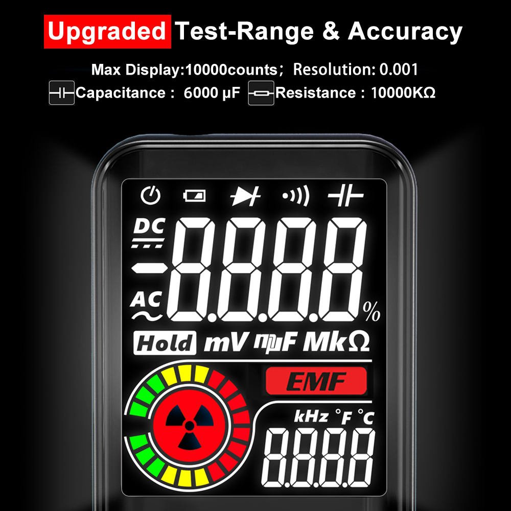 BSIDE S20 620V AC DC Voltage Multi Tester Chargeable Handheld Auto EMF Diode Electronics Smart Digital Multimeter