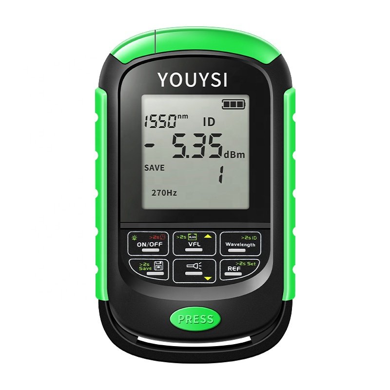 A New 4-in-1 Lithium-ion Battery Optical Power Meter Fault Locator Network Cable Tester