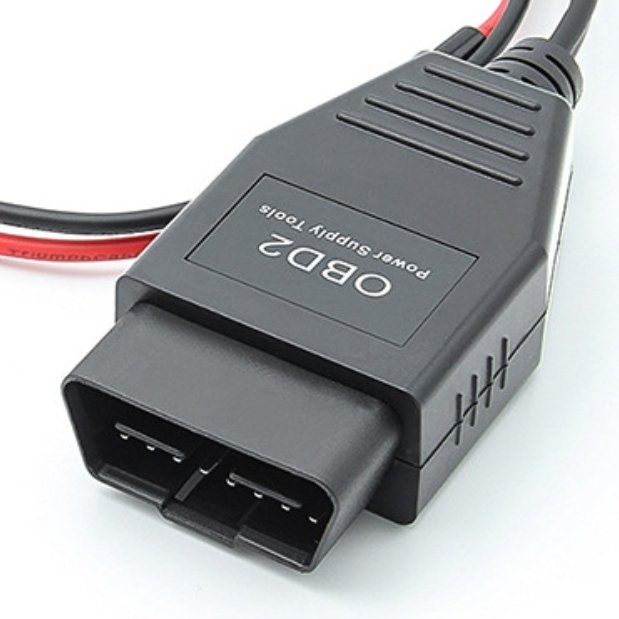 OBD car battery replacement tool/wiring harness