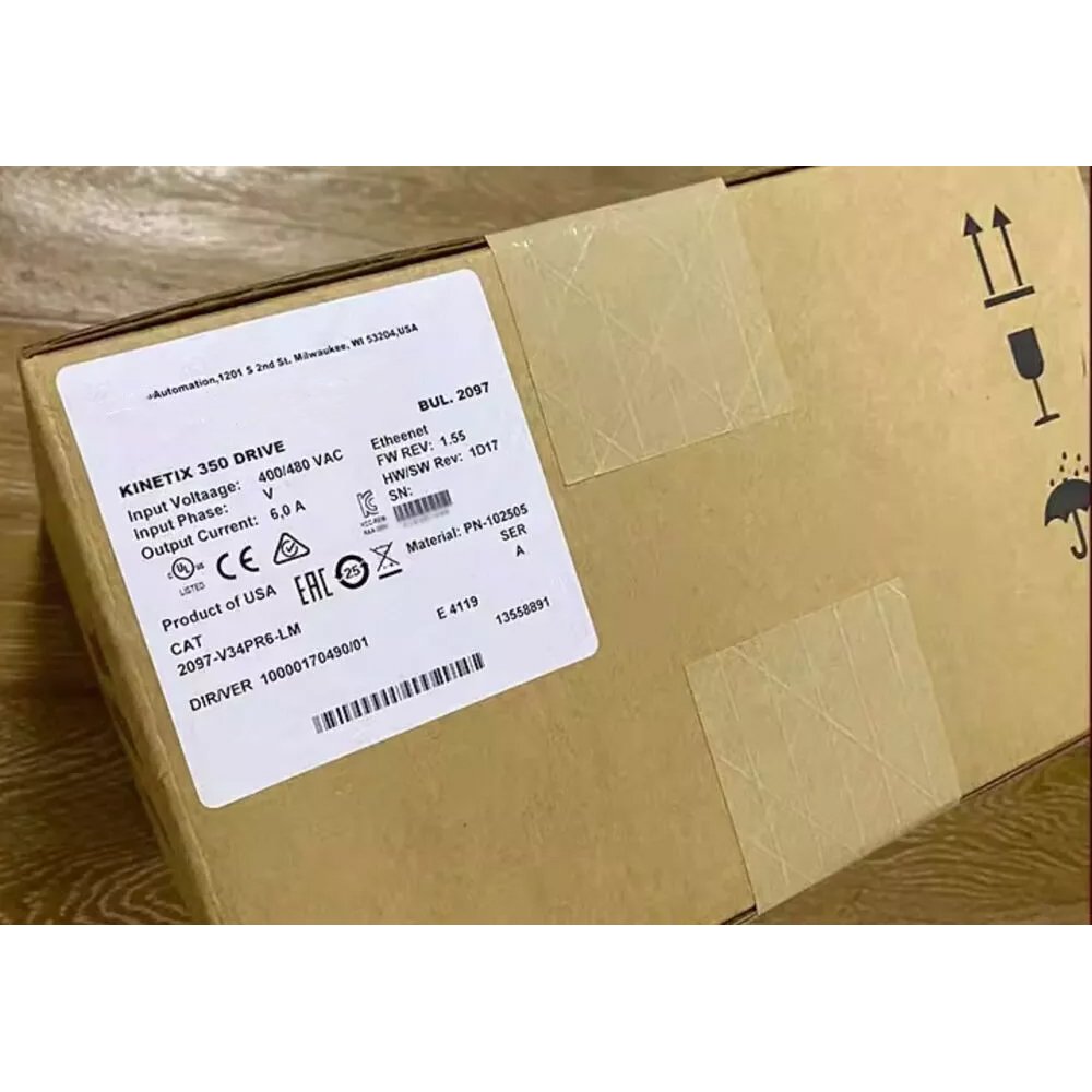 Kinetex 350 Servo Driver New 2097-V34PR6-LM Servo Driver for PLC PAC & Dedicated Controllers