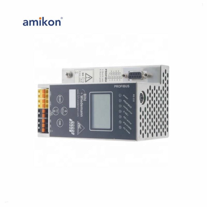 BIH1+WIEDERMANN BWU1568 AS-I 3.0 PROFIBUS Gateway in Stainless Steel 2 masters for PLC PAC & Dedicated Controllers