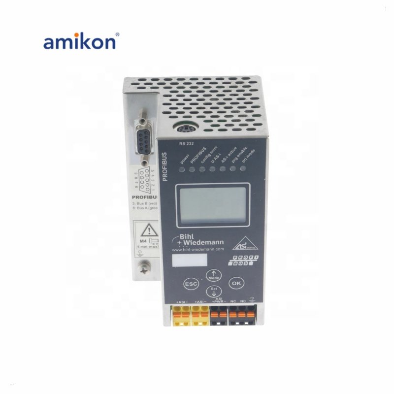 BIH1+WIEDERMANN BWU1568 AS-I 3.0 PROFIBUS Gateway in Stainless Steel 2 masters for PLC PAC & Dedicated Controllers