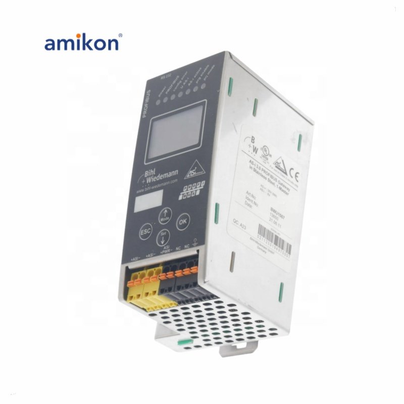 BIH1+WIEDERMANN BWU1568 AS-I 3.0 PROFIBUS Gateway in Stainless Steel 2 masters for PLC PAC & Dedicated Controllers