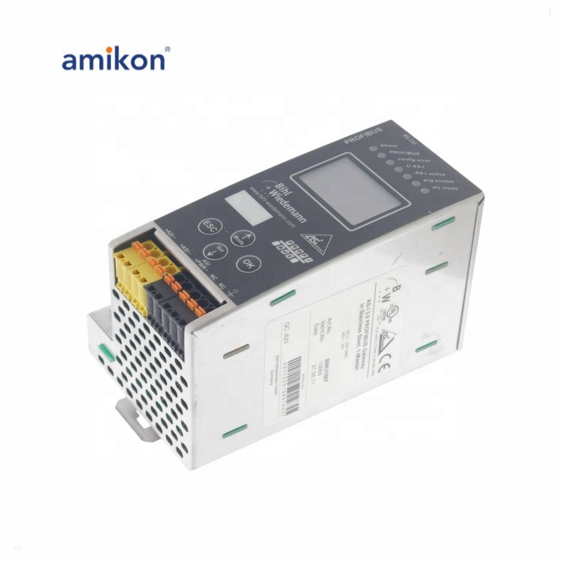 BIH1+WIEDERMANN BWU1568 AS-I 3.0 PROFIBUS Gateway in Stainless Steel 2 masters for PLC PAC & Dedicated Controllers