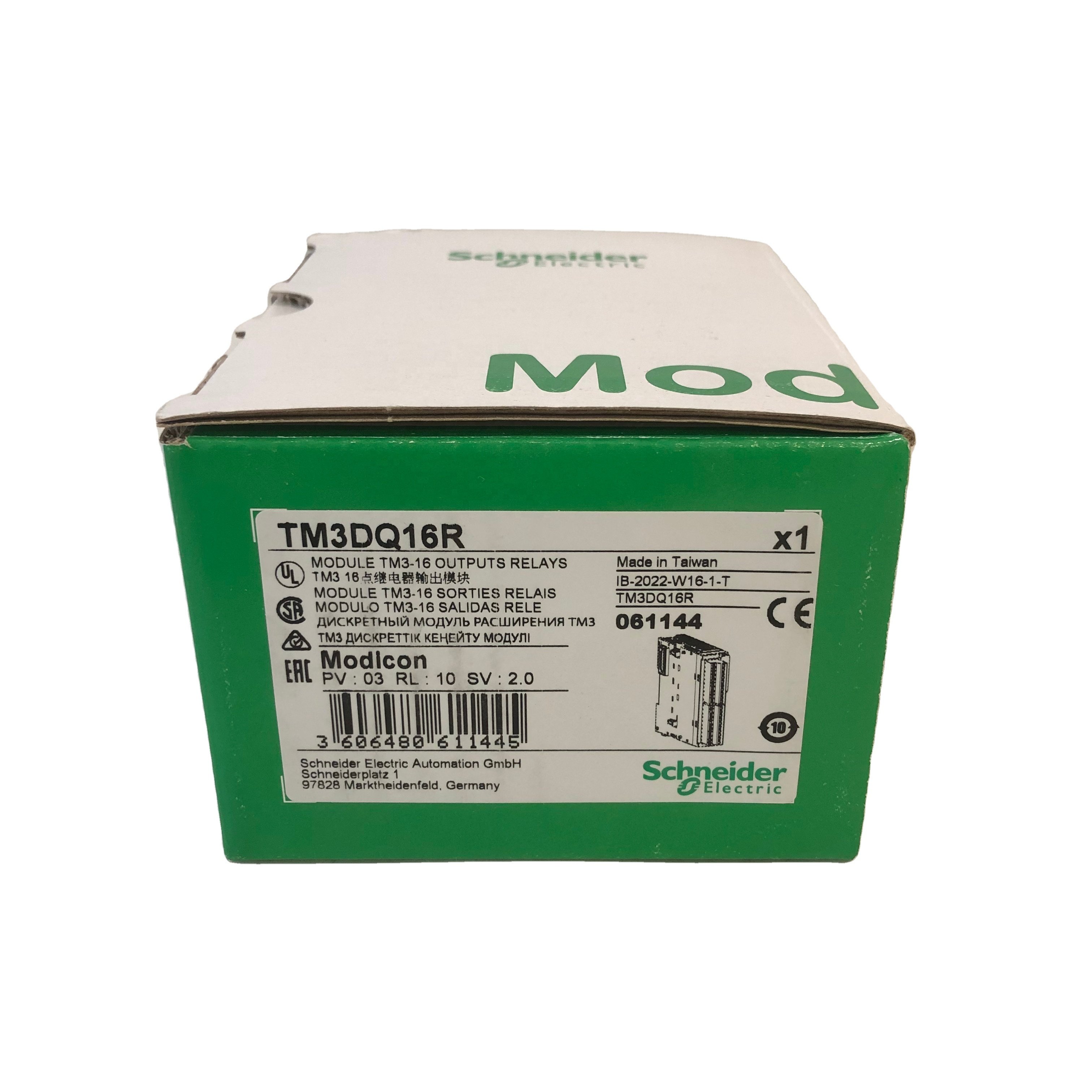 New and Original Modicon PLC ControllerTM3DQ16R In Stock