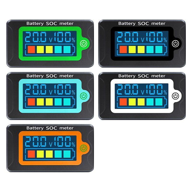 Factory Price PZEM-009 Waterproof 12V 24V 36V 48V 60V 72V Battery Capacity Indicator Digital Voltmeter Voltage Tester Monitor
